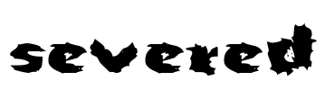 Severed Font Image