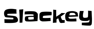 Slackey Font Image