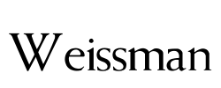 Weissman Font Image
