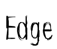 Edge Font Image