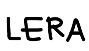 LERA Font Image