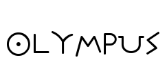 Olympus Font Image