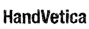 HandVetica Font Image