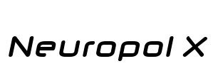 Neuropol X Font Image