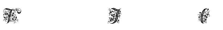 Victorian Initials One