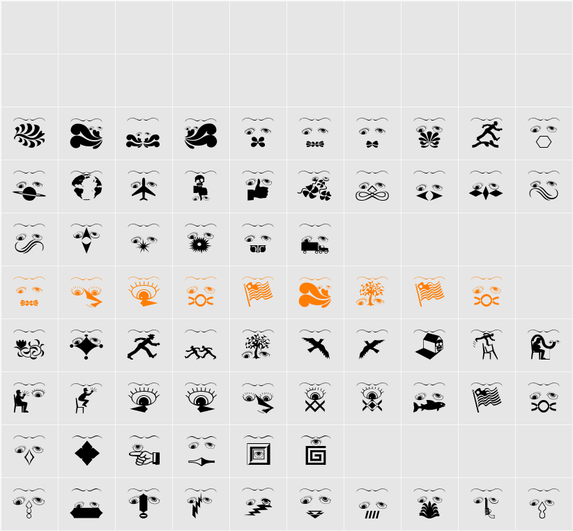 EverypictTells a Story Character Map