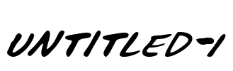 Untitled-1 Font Image