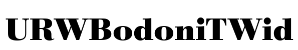 URWBodoniTWid