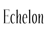 Echelon Font Image