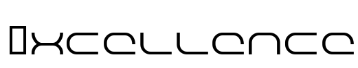 Excellence Font Image