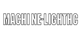 Machine-LightHC Font Image