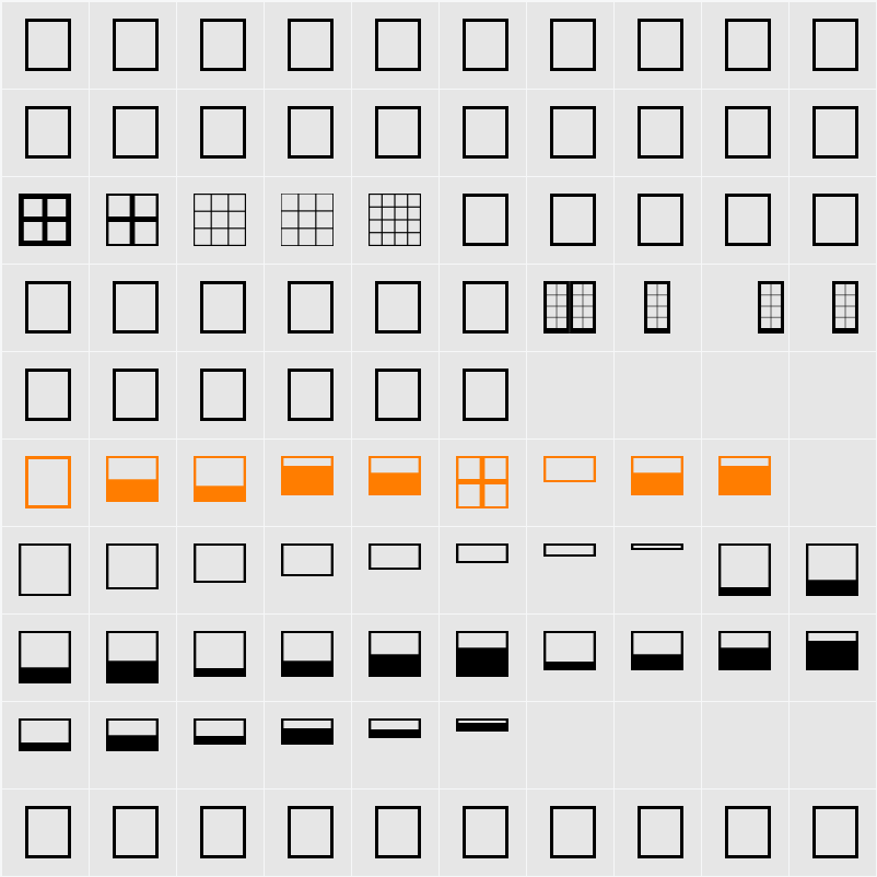 FFX Windows Character Map
