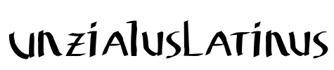 UnzialusLatinus Font Image