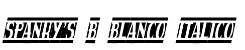 spanky's b blanco italico