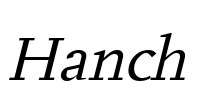 Hanch Font Image