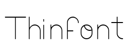 Thinfont