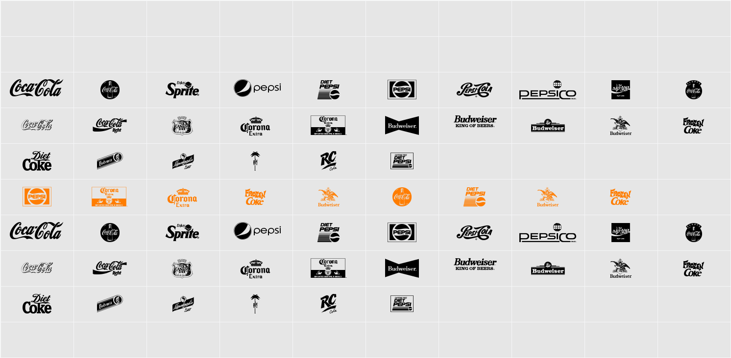 logos and logos tfb Character Map