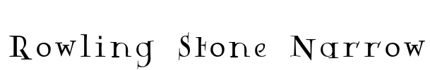 Rowling Stone Narrow