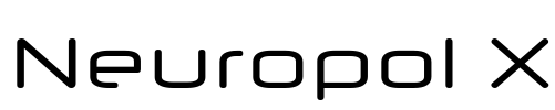 Neuropol X Font Image