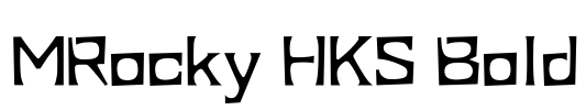 MRocky HKS Bold