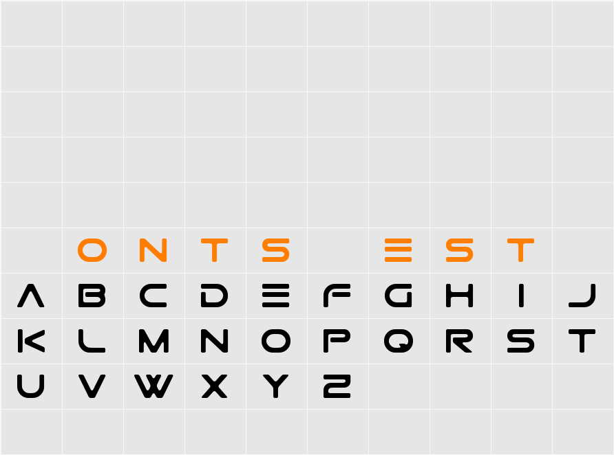 Gtek Technology Character Map