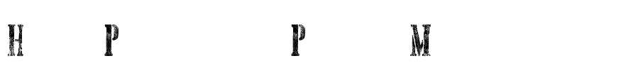 Hand Printing Press Meshed_demo Font Image