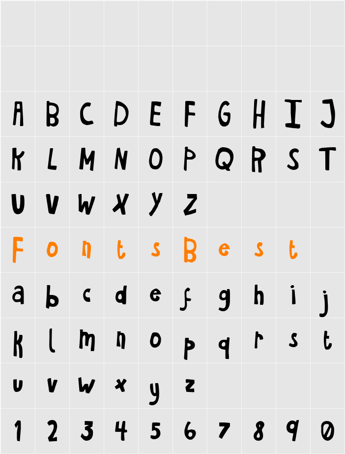 Havent Slept in Two Days Shadow Character Map