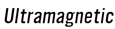 Ultramagnetic Font Image