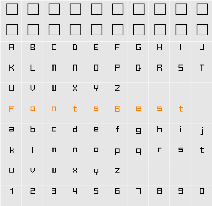 nemoddak12 Character Map