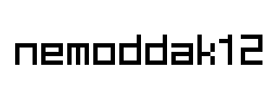 nemoddak12 Font Image
