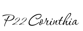 P22 Corinthia Font Image