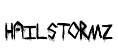 HailStormz Font Image