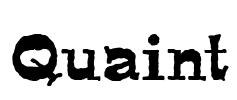 Quaint