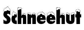 Schneehut Font Image