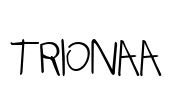 TRIONAA Font Image