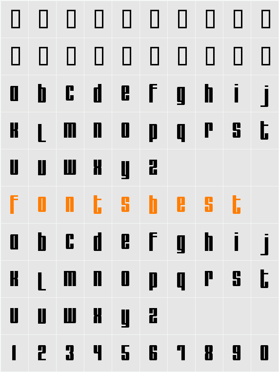 remakeoffabulous2 Character Map