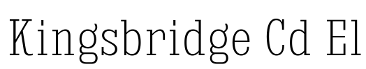 Kingsbridge Cd El Font Image