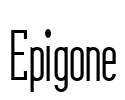 Epigone Font Image