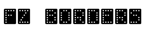 FZ BORDERS 3 Font Image
