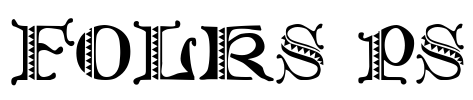Folks PS Font Image