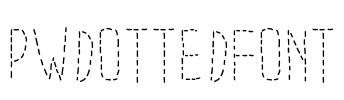 PWDottedFont