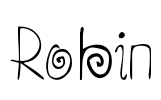 Robin Font Image