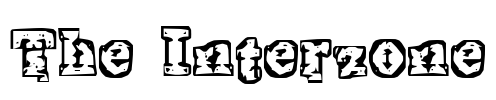 The Interzone Font Image
