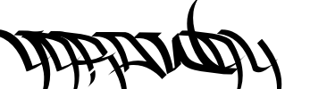 HardWay Font Image