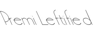 Premi Leftified