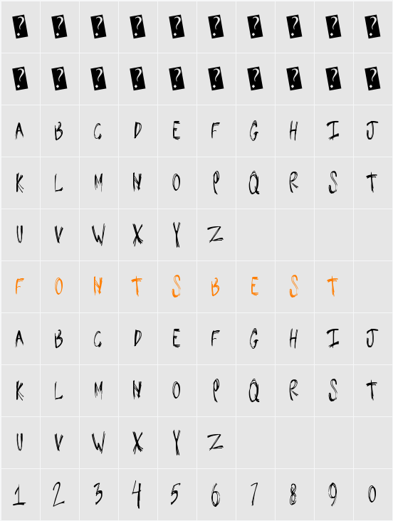 SnugBum Character Map