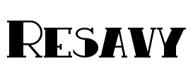 Resavy Font Image