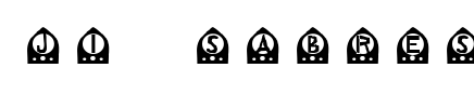 JI-Sabres Font Image