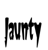 Jaunty Font Image