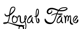 Loyal Fame Font Image
